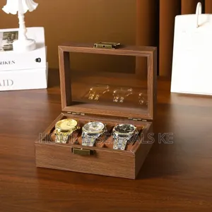 *3 Slots Premium Quality Watch Organizer/ Storage Box