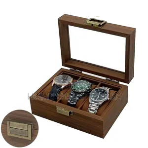 *3 Slots Premium Quality Watch Organizer/ Storage Box