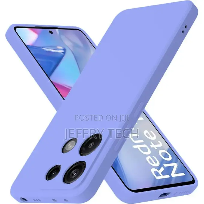 Soft Flexible Silicone Case for Xiaomi Redmi Note 13 Pro, Shockproof