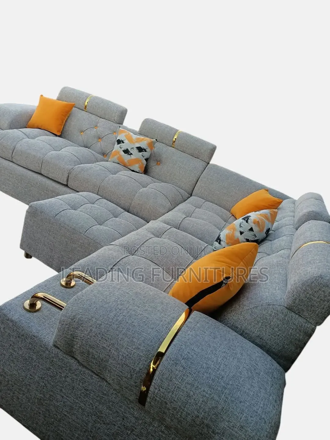Best Quality L Shape + Throw Pillows
