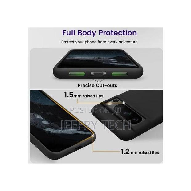 Soft Flexible Silicone Case for Google Pixel 6 Pro, Shockproof Anti-Sc - thumbnail 2