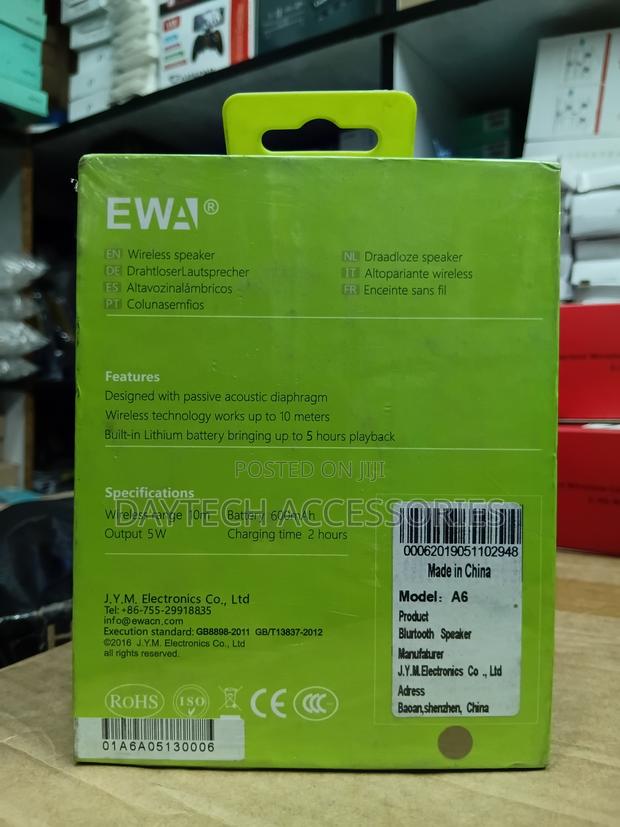 This Is an Ewa A6 Portable Bluetooth Speaker. - thumbnail 3
