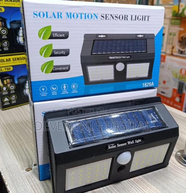 *Solar Motion Sensor Double Wall Light*