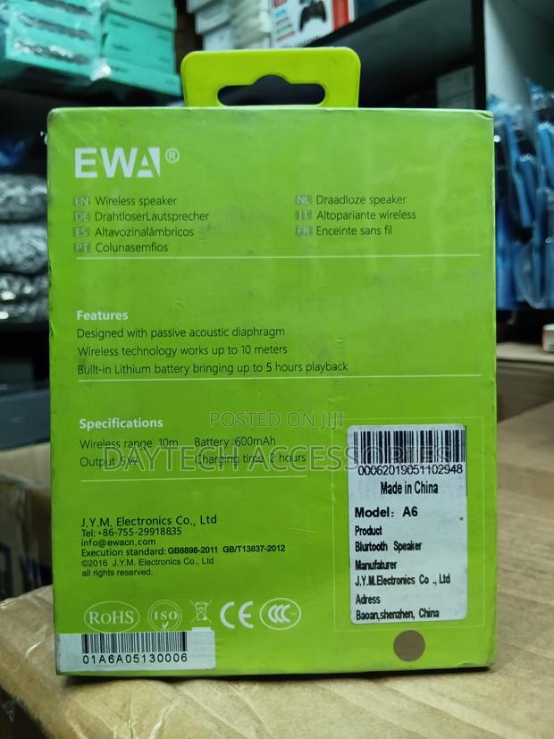 Mini Metal Bluetooth Speaker Ewa A6 With Tf Card - thumbnail 3