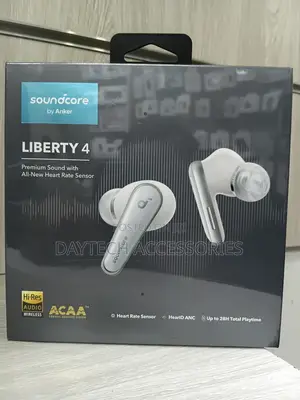 Anker Soundcore Liberty 4 Noise Cancelling Earbuds - White