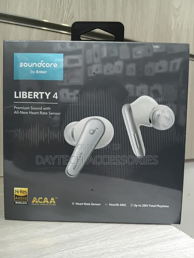 Anker Soundcore Liberty 4 Noise Cancelling Earbuds - White - thumbnail 2