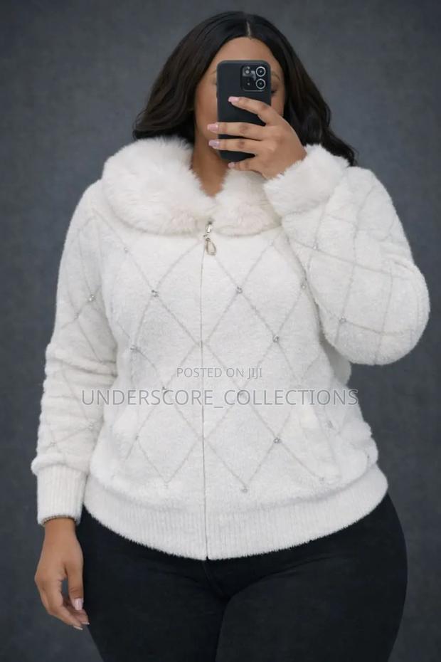 Ladies Casual Cum Official Diamond Pattern Jackets - main view