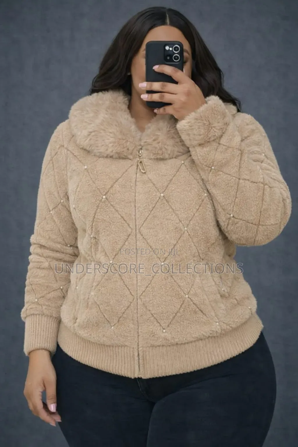 Ladies Casual Cum Official Diamond Pattern Jackets