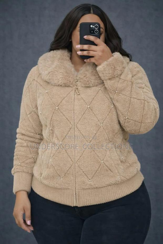 Ladies Casual Cum Official Diamond Pattern Jackets - thumbnail 2