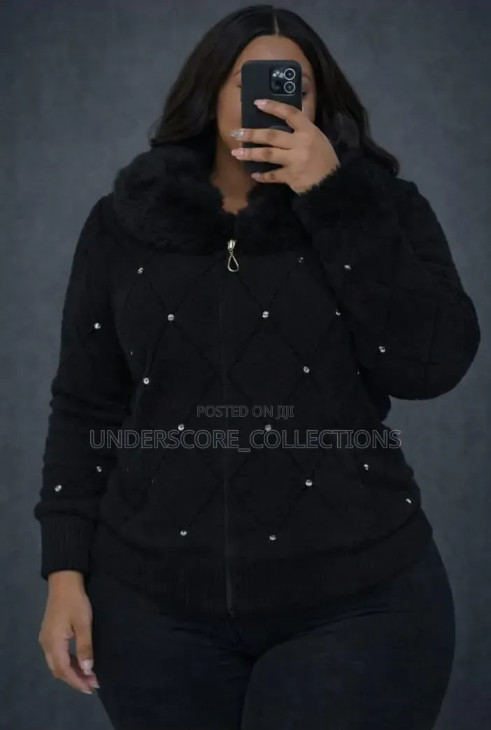 Ladies Casual Cum Official Diamond Pattern Jackets
