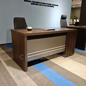 1.6 Meters Executive Office Desk With Fixed Drawers