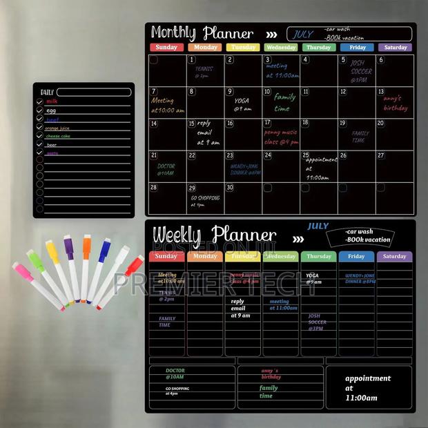 Monthly Weekly Planner Set