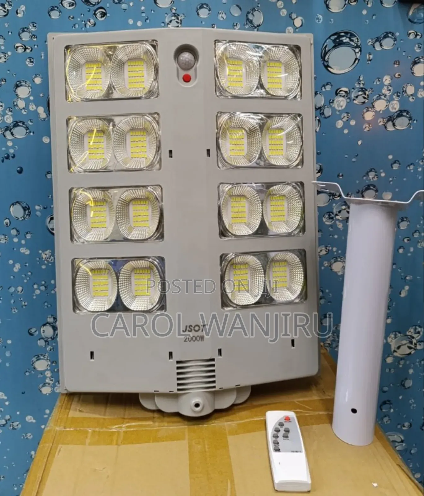 2000w Grey Solar Street Light + Pole/Solar Light 2000w