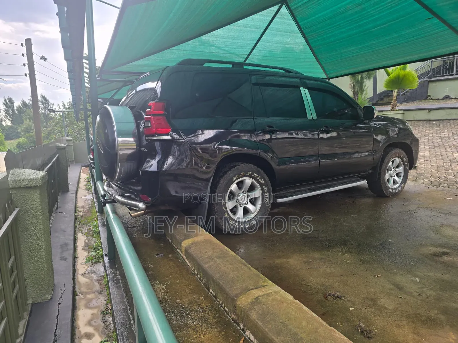 Toyota Land Cruiser Prado 2008 Black