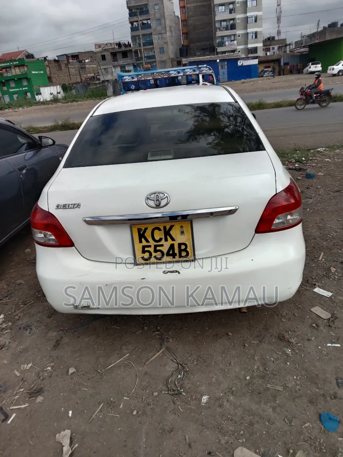 Toyota Belta 2009 White
