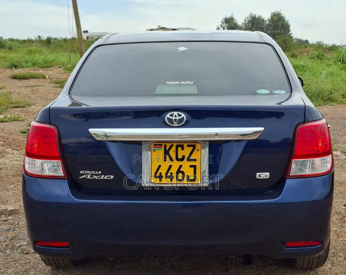 Toyota Axio 2012 Blue