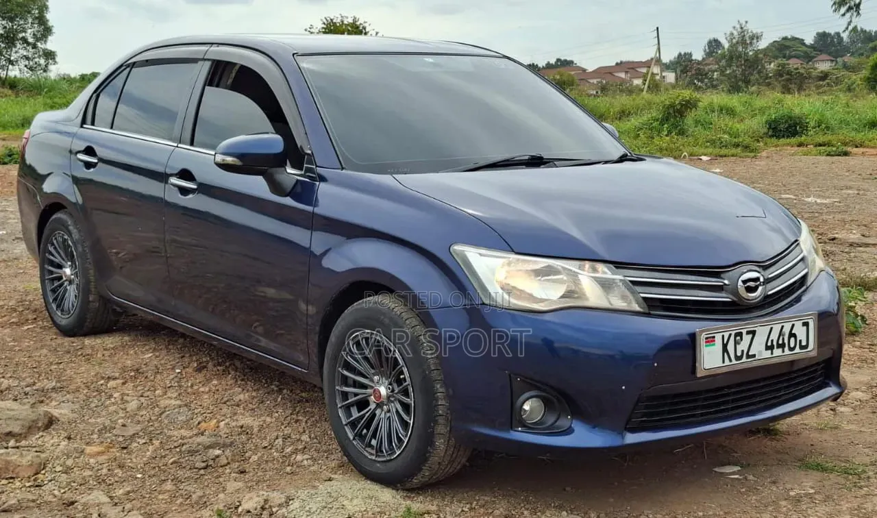 Toyota Axio 2012 Blue