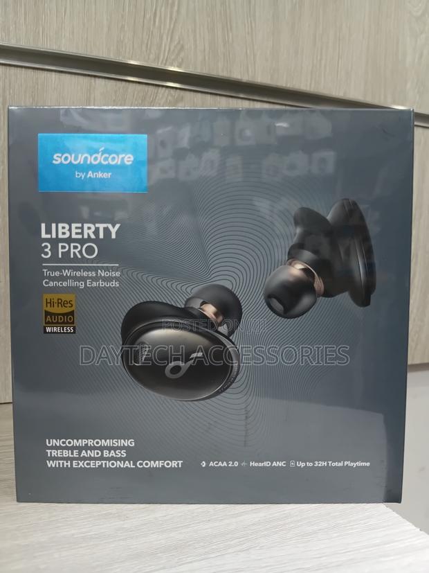 Anker Liberty 3 Pro Bt Earphone - Black - thumbnail 3