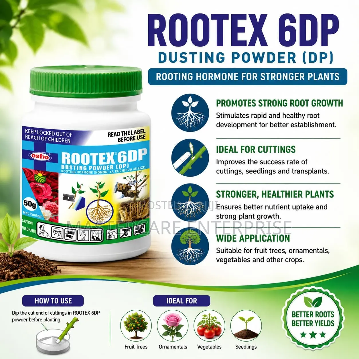 Rootex 6dp Dusting Powder