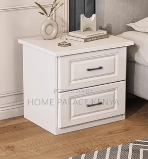 Bedside Table: Modern Small Bedside Table With Storage Drawers