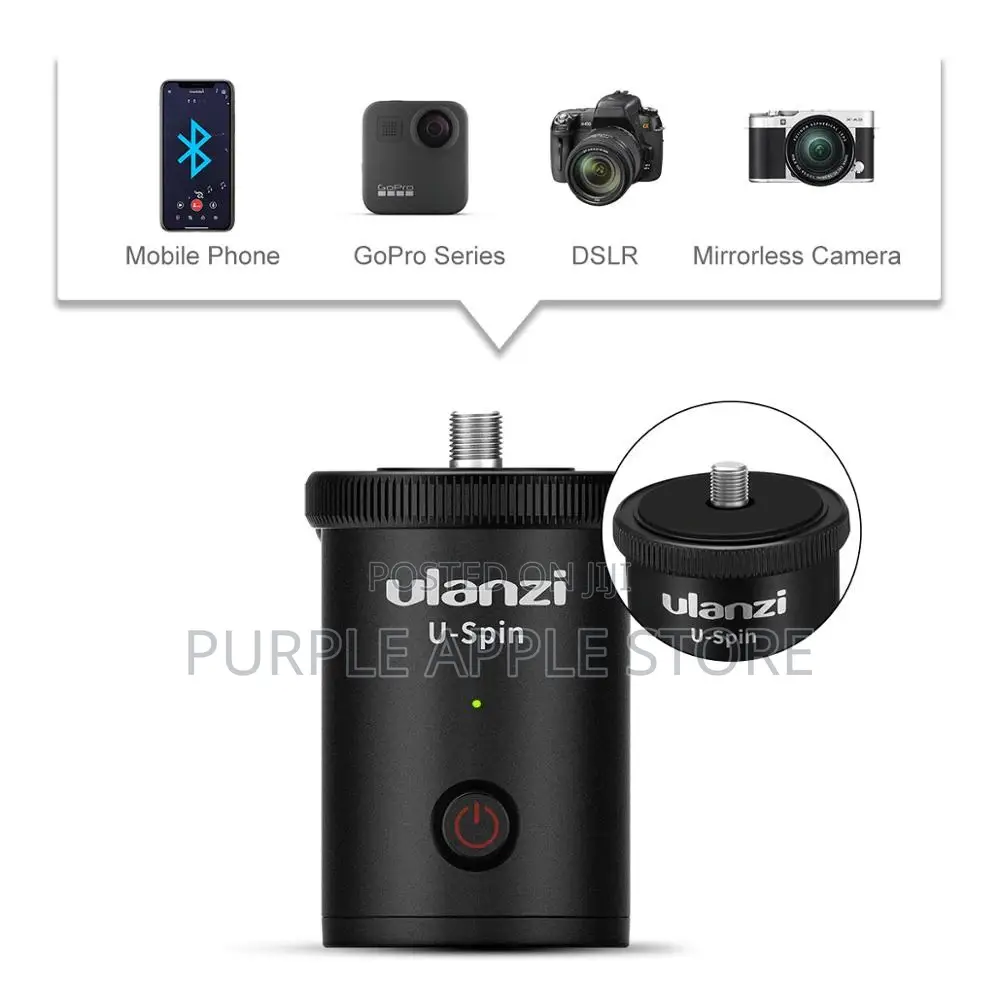 Ulanzi U-spin 360 Degree Panoramic Electric Ball Head