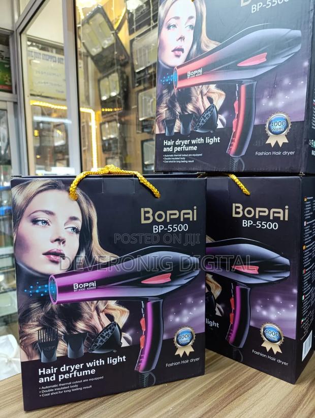 *Bopai 4000watts Professional Hair Dryer With Light - main view