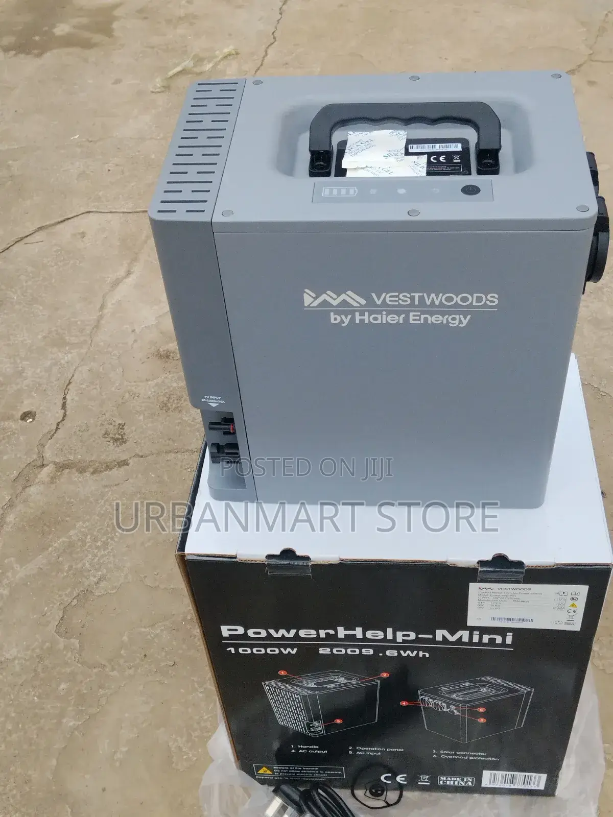 Haier Energy 2kwh Portable Power Station 1000 Watts- Vestwood