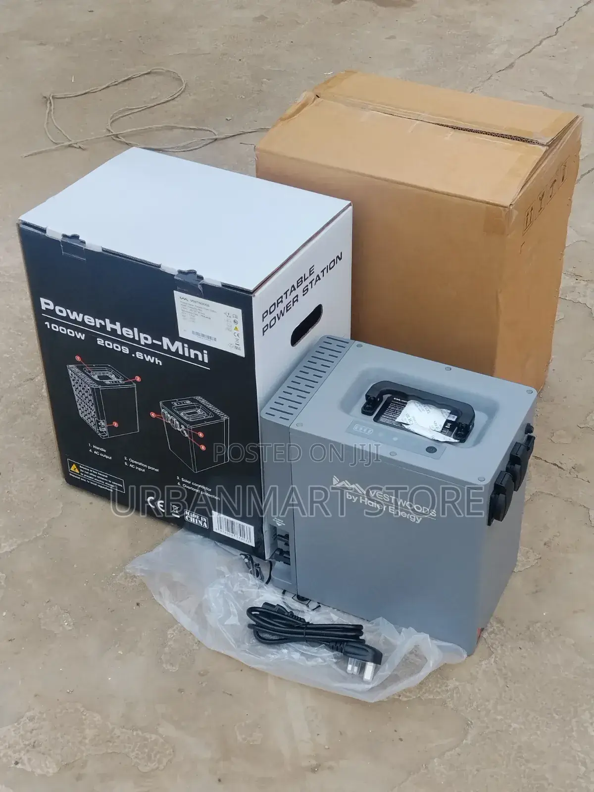 Portable Solar Power Station 2kwh 1000w Output Vestwoods