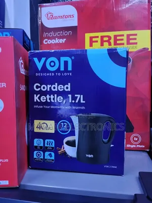 Von 1.7litre Corded Kettle