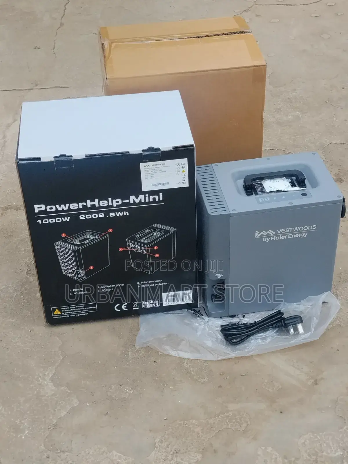 2kwh Portable Backup Power Station for Home Office