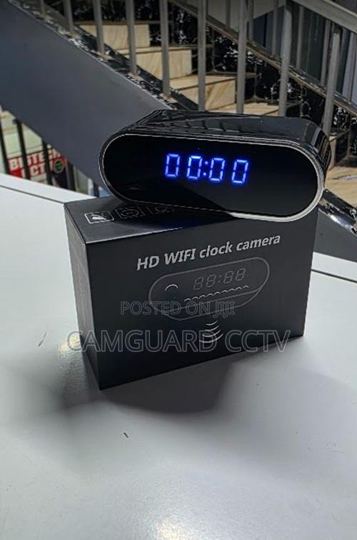 Hd Wifi Clock Camera Table Watch – Look Cam App Hidden Spy Camera