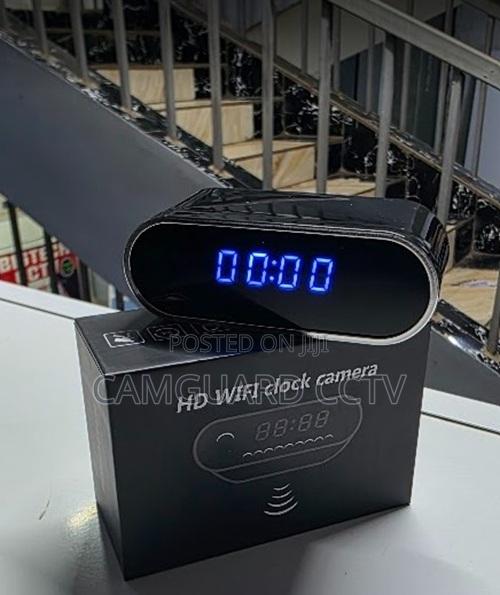 Smart Table Clock Camera Hd Wireless Wifi – Supports Look Cam App