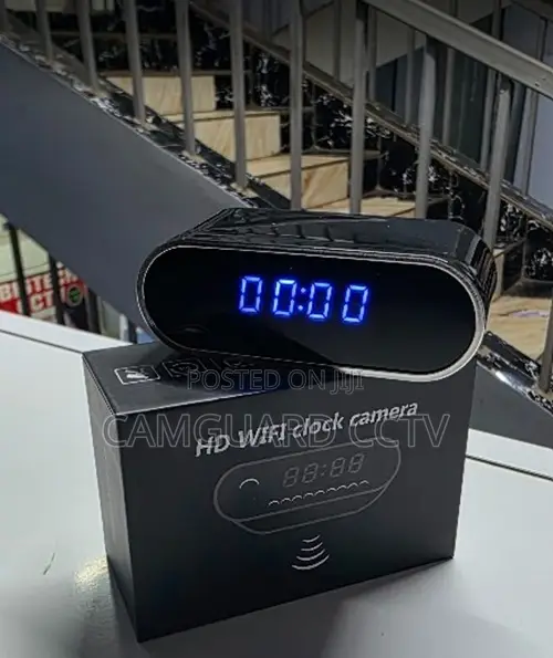 Smart Table Clock Camera Hd Wireless Wifi – Supports Look Cam App