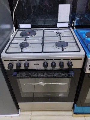 Von Cooker 3 Gas + 1hotplate Electric Oven Vcf653151fsy Inox Grey