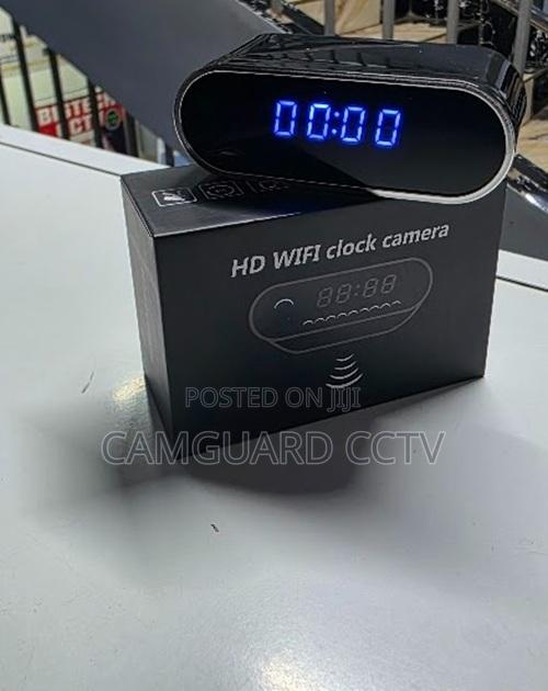 Hd Desk Clock Hidden Camera With Night Vision Motion Detection