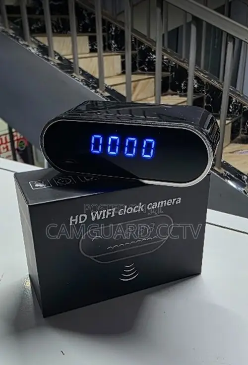 Wifi Alarm Clock Spy Camera – Remote Viewing via Look Cam App