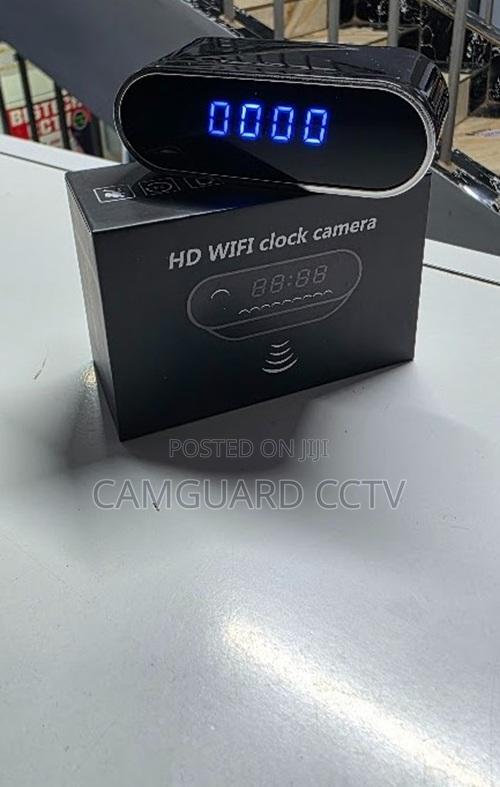 Hidden Clock Camera Hd Indoor Security Cam With Mobile Monitoring