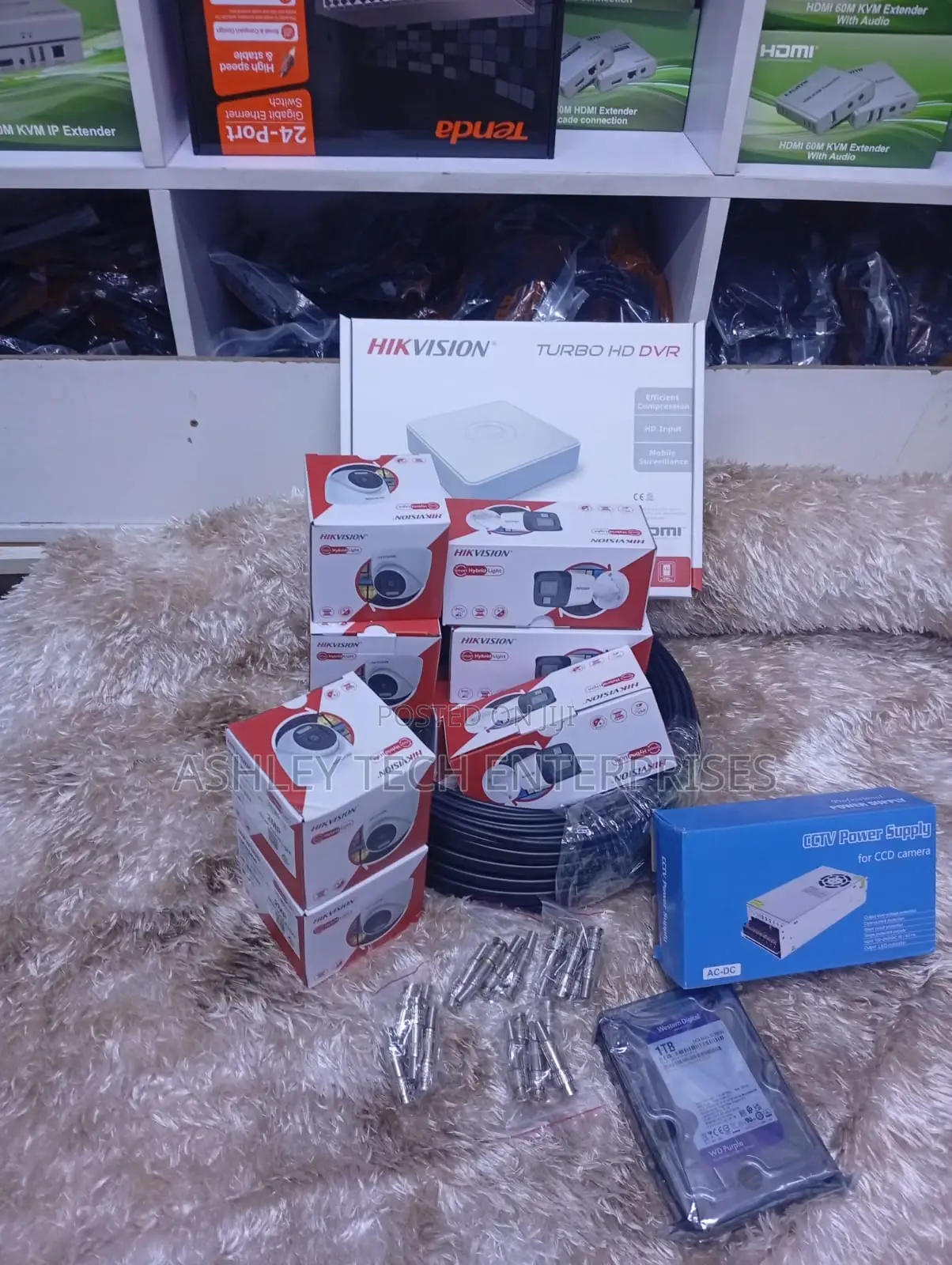 Smart Hikvision DVR 8 Channel Surveillance System