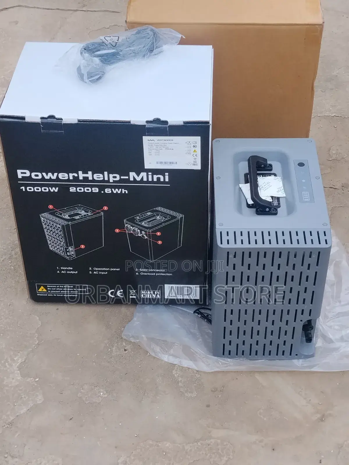 Portable Emergency Power Station 2kwh High Capacity Vestwood