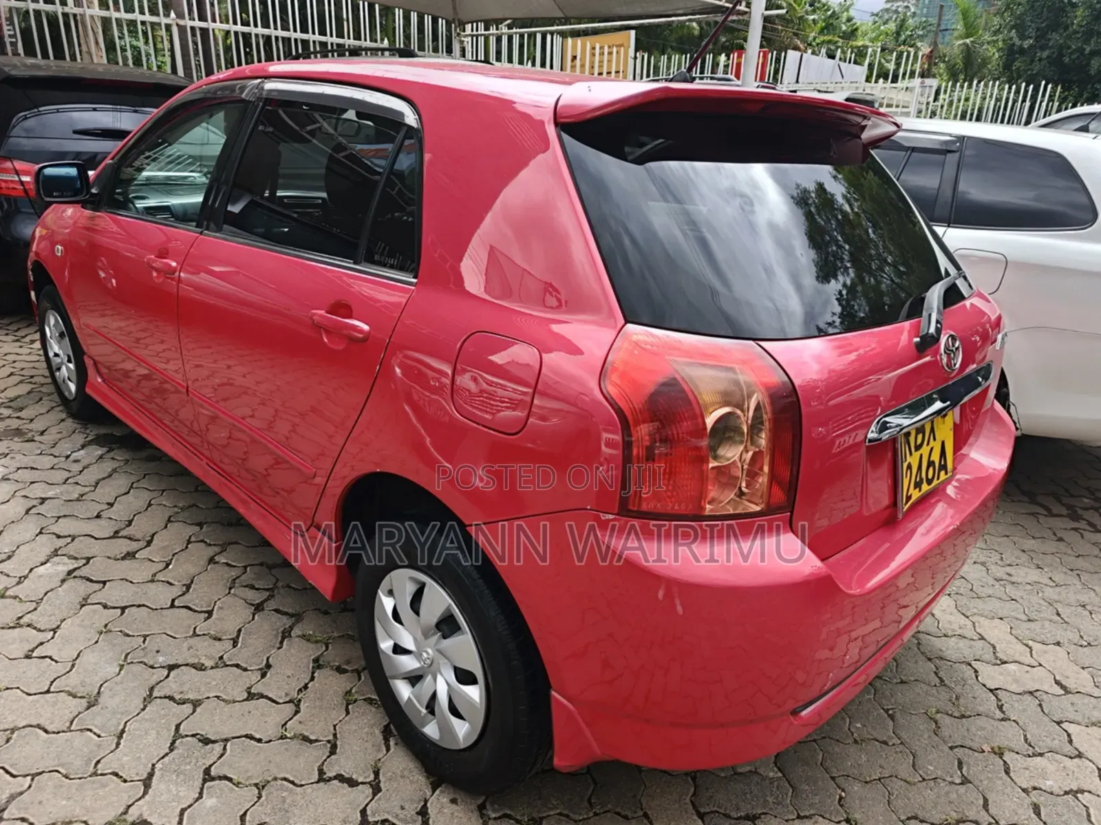 Toyota Allex 2006 Red