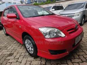 Toyota Allex 2006 Red