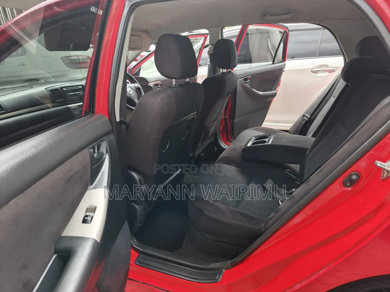 Toyota Allex 2006 Red