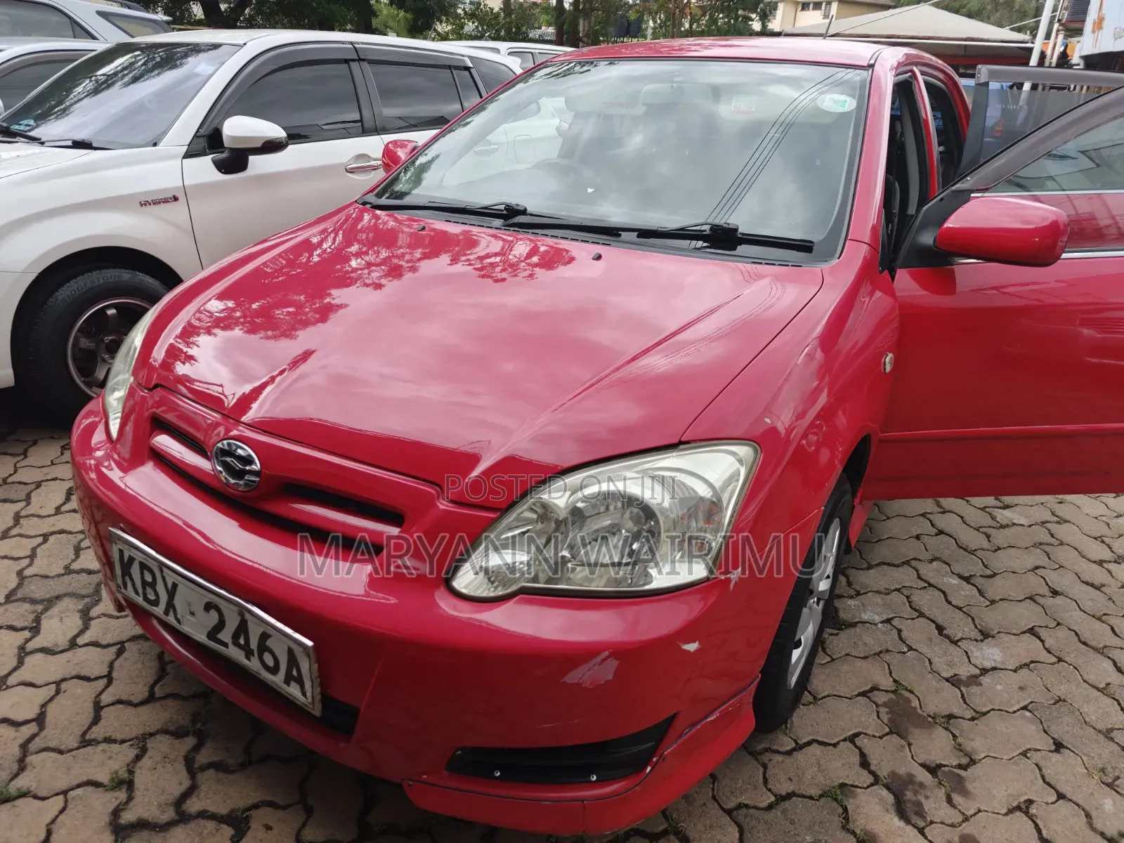 Toyota Allex 2006 Red