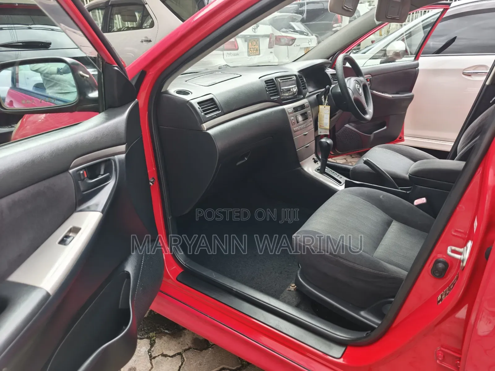 Toyota Allex 2006 Red