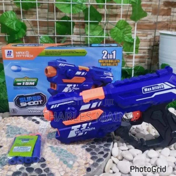 Blue Soft Shooting Gun
