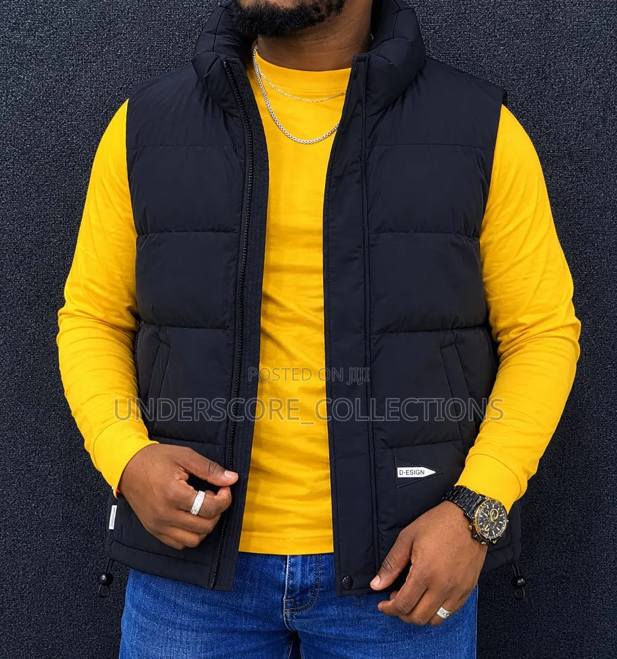 Unisex Brandable Warm Half Jackets