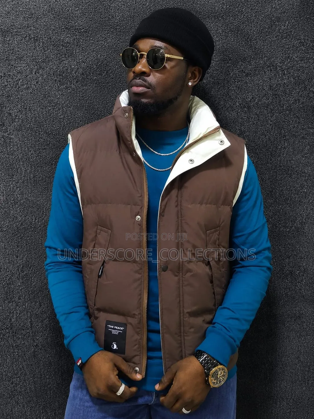 Unisex Brandable Warm Half Jackets