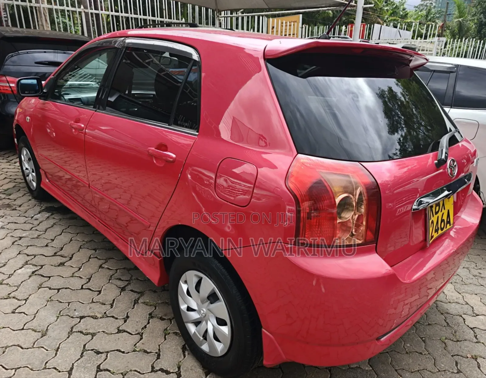 Toyota Allex 2006 Red