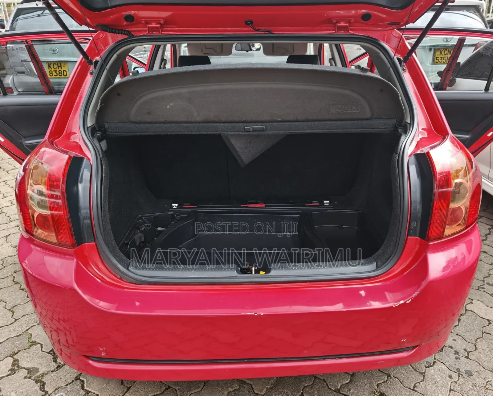 Toyota Allex 2006 Red