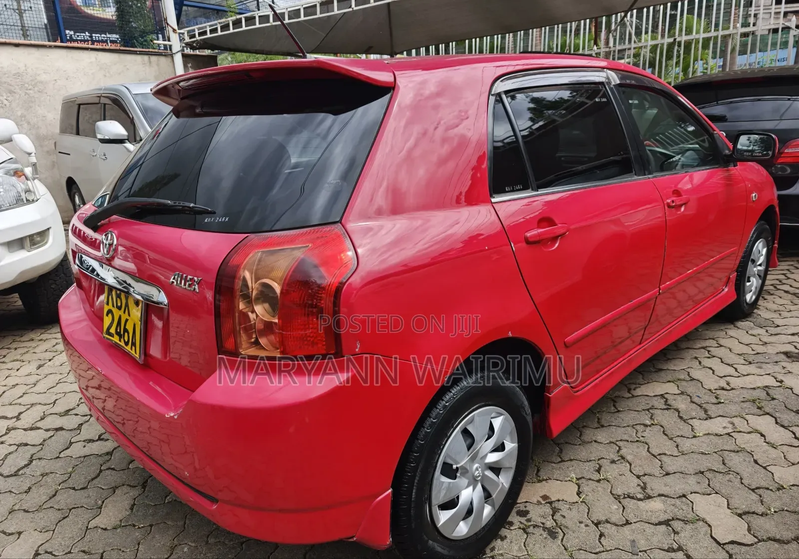 Toyota Allex 2006 Red